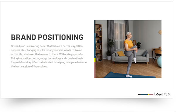 Ugen Brand Position Page